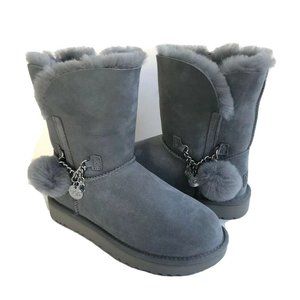 UGG Classic Short Charm Boots 10 BRAND NEW